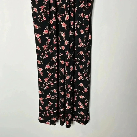 Kayleigh Rochelle Multicolor Floral Knot Wrap Sleevelesss Jumpsuit Size XXL - Picture 6 of 10